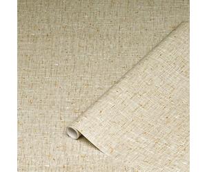 d-c-fix pellicola adesiva per mobili - Tessuto Tessile Marrone 45 cm x 2 m | pellicola decorativa lavabile e autoadesiva per cucina, armadio, tavolo & davanzale - moderna & durevole