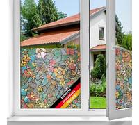 d-c-fix Pellicola adesiva per vetri finestre privacy autoadesivo Venetian Garden oscurante opaca decorative impermeabile per cucina, casa, ufficio, bagno, doccia carta 45 x 200 cm