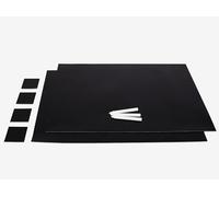 d-c-fix pellicola lavagna 29,7 x 42 cm- pellicola autoadesiva & scrivibile con gesso, nera - per cucina, ufficio, cameretta o ristorante