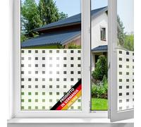 d-c-fix pellicola per finestra Caree 67,5 cm x 1,5 mpellicola statica oscurante con motivo moderno per superfici in vetro - aderente, opaca, decorativa