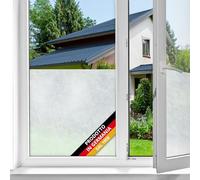 d-c-fix Pellicola vetri finestre privacy adesivo statico premium Ricepaper oscurante opaca anti-uv decorative impermeabile per cucina, casa, ufficio, bagno, doccia carta 45 x 150 cm