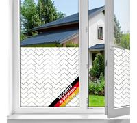d-c-fix Pellicola adesiva per vetri finestre privacy Chester adesivo statico premium oscurante opaca decorative impermeabile per cucina, casa, ufficio, bagno, doccia carta 45 cm x 1,5 m