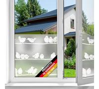 d-c-fix Pellicola vetri finestre privacy adesivo statico premium Filippa oscurante opaca anti-uv decorative impermeabile per cucina, casa, ufficio, bagno, doccia carta 45 x 150 cm