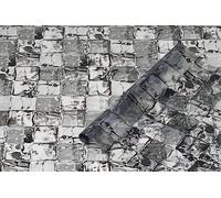 d-c-fix Pellicola vetri finestre privacy adesivo statico premium Ice Cube grigio oscurante opaca anti-uv decorative impermeabile per cucina, casa, ufficio, bagno, doccia carta 45 x 150 cm