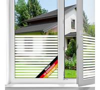 d-c-fix Pellicola vetri finestre privacy adesivo statico Linia oscurante opaca anti-uv decorative impermeabile per cucina, casa, ufficio, bagno, doccia carta 90 x 150 cm