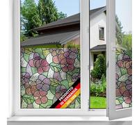 d-c-fix pellicola per finestra Static Lisboa Summer 45 cm x 1,5 m | pellicola statica oscurante con motivo moderno per superfici in vetro aderente, opaca, decorativa