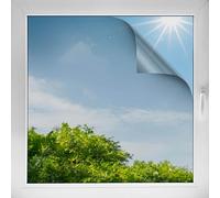 d-c-fix Pellicola solare autoadesiva (92x200cm) - Pellicola per finestre protezione solare & isolamento termico - Pellicola anti-UV, oscurante & riflettente per finestre interne & esterne