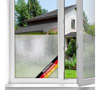 d-c-fix Pellicola vetri finestre privacy adesivo statico Lynn oscurante opaca anti-uv decorative impermeabile per cucina, casa, ufficio, bagno, doccia carta 45 x 150 cm