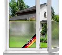 d-c-fix Pellicola vetri finestre privacy adesivo statico Milky oscurante opaca anti-uv decorative impermeabile per cucina, casa, ufficio, bagno, doccia carta 45 x 150 cm