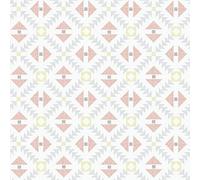 d-c-fix tovaglia plastificata Manhattan Folkia Mango - cerata PVC antimacchia impermeabile moderno - copritavolo plastica tavolo per uso interno ed esterno - 150 cm rotonda