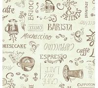 d-c-fix tovaglia cerata - Ristretto crema 130 cm x 160 cm rettangolare