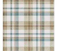 d-c-fix tovaglia plastificata Manhattan Borneo blu - cerata PVC antimacchia impermeabile moderno - copritavolo plastica tavolo per uso interno ed esterno - 150 cm rotonda