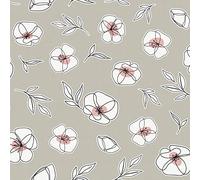 d-c-fix tovaglia plastificata Manhattan Fiorra - cerata PVC antimacchia impermeabile moderno - copritavolo plastica tavolo per uso interno ed esterno - 130 cm x 160 cm rettangolare