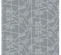 d-c-fix tovaglia plastificata Monte Carlo Credo argento - cerata PVC antimacchia impermeabile moderno - copritavolo plastica tavolo per uso interno ed esterno - 110 cm x 140 cm rettangolare