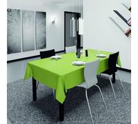 d-c-fix tovaglia plastificata Monte Carlo Sharon lime - cerata PVC antimacchia impermeabile moderno - copritavolo plastica tavolo per uso interno ed esterno - 150 cm rotonda