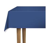 d-c-fix tovaglia plastificata PVC-free Profondo Blu - cerata antimacchia impermeabile moderno - copritavolo plastica tavolo per uso interno ed esterno - 110 cm x 140 cm rettangolare