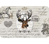 d-c-fix tovagliette americane lavabili Rio Selvaggio Cervo - plastica PVC antimacchia - da colazione e pranzo - cucina sottobicchieri plastificati - 29 cm x 44 cm rettangolare