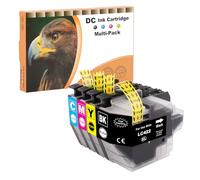 D&C LC422XL Cartucce compatibili con Brother LC-422XL LC 422 Multipack per Brother MFC-J5340DW MFC-J5345DW MFC-J5740DW MFC-J6540DW MFC-J6940DW (nero, ciano, magenta, giallo, confezione da 4)