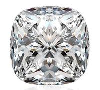 D Colore Diamante Taglio Cushion Sintetico Moissanite 7x7 MM Certificato Loose