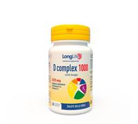 ® D complex 1000 Integratore vitamina D3 e vitamina K2 60 unità Non aromatizzato