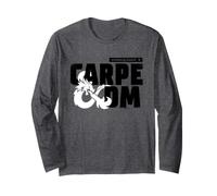 D&D Carpe DM Diem Dungeon Master Halloween Maglia a Manica
