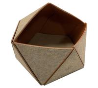 D&D Casa Per Gatti Logan Feltro 51x51x41cm Beige Con Cuscino Cesto Per Gatti