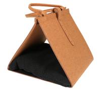 D&D Cuccia Per Gatti Rosa E Marrone Con Cuscino Pieghevole 40x40x35 Cm