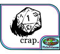 D&d Dungeon Dragoni DM D20 P Adesivo Vinile Board Gioco RPG Parete Auto Finestra