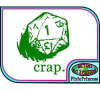 D&d Dungeon Dragoni DM D20 P Adesivo Vinile Board Gioco RPG Parete Auto Finestra