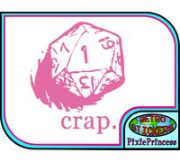 D&d Dungeon Dragoni DM D20 P Adesivo Vinile Board Gioco RPG Parete Auto Finestra