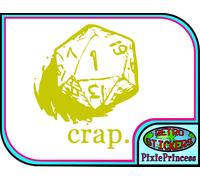 D&d Dungeon Dragoni DM D20 P Adesivo Vinile Board Gioco RPG Parete Auto Finestra