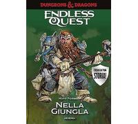 D&D Dungeons & Dragons Endless Quest Libro Game Nella Giungla Armenia M.Forbeck