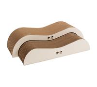 D&D Grattatoio I Love Happy Cats "Archie" 75x18,5 Cm Marrone/Beige 2 Pezzi