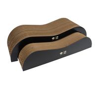 D&D Grattatoio I Love Happy Cats Archie 75x18,5cm Marrone/Nero 2 Pezzi