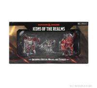 D&D Icons of the Realms Miniatures: Archdevils - Hutijin, Moloch, Titivilus