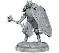 D&D Nolzur's Marvelous Miniatures: Dragonborn Clerics - Miniatura non verniciata/innescata di Dungeons and Dragons di WizKids - Compatibile con DND e altri giochi di ruolo da tavolo TTRPG
