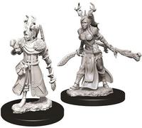 D&D NOLZUR'S MARVELOUS MINIATURES UNPAINTED FEMMINA UMANO DRUIDA (PACK DI 6)