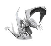 Wizkids D&d Nolzur´s Marvelous Miniatures Ancient Blue Dragon Unpainted Miniatures 20 Cm Argento Bambini