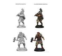 D&d Nolzur's Marvelous Miniatures Unpainted Miniatures Human Male Barbarian Case