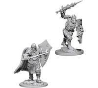 D&d NOLZUR'S Marvelous Non Colorato Mini: W6 Death Knight & Helmed Horror