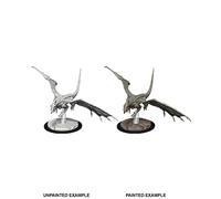 WizKids D&D Nolzur's Marvelous Miniatures - Young White Dragon