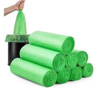 D. & D. Polistirolo® Sacchi Verdi 90x120, Antiforo, Ideali Per Giardinaggio, 20 Pezzi Per Rotolo, colore verde non coprente. 3 Rotoli (60 buste)