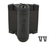 D&D Technologies TCA1S3BTS TruClose Regular Duty Gate Hinges, for Self Closing Metal Gates up to 66 Pounds, No Alignment Legs, Gloss Black, 2 Count