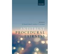 D. Daniel Sokol Antitrust Procedural Fairness (Copertina rigida)