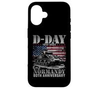 D-day 2024 80th Anniversary Normandy D-Day Omaha Beach 1944 Custodia per iPhone 16