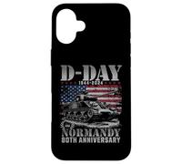 D-day 2024 80th Anniversary Normandy D-Day Omaha Beach 1944 Custodia per iPhone 16 Plus