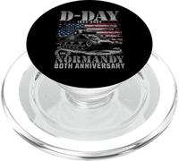 D-day 2024 80th Anniversary Normandy D-Day Omaha Beach 1944 PopSockets PopGrip per MagSafe