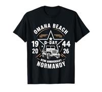 D-Day 2026 82nd Anniversary Normandy D-Day Omaha Beach 1944 Maglietta