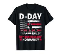 D-Day 2026 82nd Anniversary Normandy D-Day Omaha Beach 1944 Maglietta