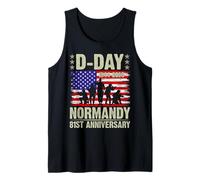 D-day 81 ° anniversario 2025 Omaha Beach Normandia D Day Canotta